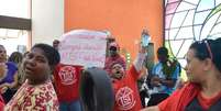 <p>Ao menos 300 pessoas do Movimento dos Trabalhadores Sem-Teto (MTST) invadiram a Secretaria da Fazenda, no Distrito Federal</p>  Foto: Antônio Cruz / Agência Brasil