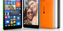 <p>Lumia 535 é o primeiro smartphone com a marca Microsoft substituindo a Nokia</p>  Foto: Microsoft / Divulgação