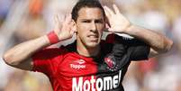 Maxi fez 2 gols na vitória do Newell's sobre o San Lorenzo   Foto: Gabriel Rossi / Getty Images 