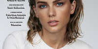 Taylor Swift aparece diferente em capa de revista  Foto: Wonderland Magazine / Divulgação 