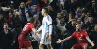 Portugal bateu Argentina com gol no fim  Foto: Jon Super / AP