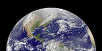 Vista do Planeta Terra em foto divulgada pela Nasa  Foto: Nasa/ NOOA / Divulgação