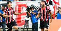 Boschilia marcou gol da vitória do São Paulo  Foto: Alexandre Schneider / Getty Images 