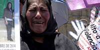<p>Mulher que perdeu a filha em caso de&nbsp;feminic&iacute;dio protesta em La Paz</p>  Foto: David Mercado / Reuters