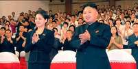 <p>Kim Yo Jong e o irmão mais velho, o líder da Coreia do Norte, Kim Jong Un</p>  Foto: Twitter