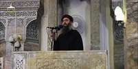 <p>L&iacute;der do Estado Isl&acirc;mico, Abu Bakr al-Baghdadi</p>  Foto: AFP