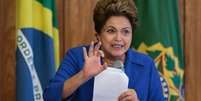 Presidente Dilma Rousseff durante evento no Palácio do Planalto, em Brasília, em novembro. 05/11/2014  Foto: Ueslei Marcelino / Reuters