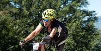<p>Haettich desenvolveu t&eacute;cnica especial para pedalar em montanhas</p>  Foto: Manu Molle