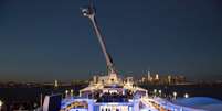 Destaque da embarcação são atrações como o North Star, uma esfera que proporciona passeios nas alturas em alto mar  Foto: Royal Caribbean International/Divulgação