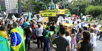 <p>Protestos contra Dilma j&aacute; ocorriam&nbsp;desde o fim das elei&ccedil;&otilde;es do ano passado</p>  Foto: Vilmar Bannach / Futura Press