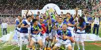 <p>Cruzeiro é o atual bicampeão do Brasileiro</p>  Foto: Cristiane Mattos / Futura Press