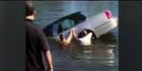Estudante de medicina mergulhou em lago na Fl&oacute;rida para salvar idoso de 92 anos  Foto: Reprodu&ccedil;&atilde;o