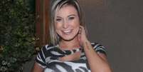 <p>Após susto, Andressa Urach já consegue caminhar pelo quarto do hospital sem sentir dor</p>  Foto: Thiago Duran / AgNews