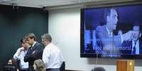 <p>Bolsonaro apresentou um documento de defesa prévia: o vídeo que deu origem aos ataques a Maria do Rosário</p>  Foto: Gabriela Korossy / Câmara dos Deputados