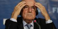 Blatter prometeu publicar investigação sobre fraude no processo de escolha das sedes das Copas de 2018 e 2022  Foto: Steve Bardens / Getty Images 