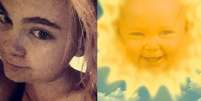 <p>Jess Smith afirmou ser ela o sol do programa infantil Teletubbies dos anos 90</p>  Foto: Facebook / Reprodu&ccedil;&atilde;o 