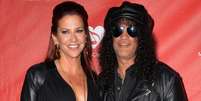 Slash e Perla não estão mais juntos  Foto: Frazer Harrison  / Getty Images 