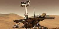 <p>Nasa terá de usar truque para memória de Opportunity</p>  Foto: BBC Mundo / Copyright