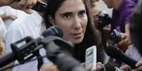 <p>Yoani Sánchez afirma que outros dissidentes ainda estão presos</p>  Foto: Desmond Boylan / Reuters