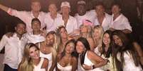 <p>Virada do ano de Neymar e amigos</p>  Foto: Instagram  / Reprodu&ccedil;&atilde;o