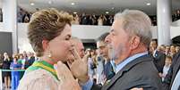 <p>Lula deixou a cerimônia antes da posse de todos os ministros do governo Dilma</p>  Foto: Ricardo Stuckert / Instituto Lula