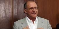 <p>Geraldo Alckmin, admitiu, pela primeira vez, que o Estado enfrenta racionamento de água.</p>  Foto: Luiz Claudio Barbosa / Futura Press