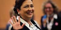 <p>Ministra da agricultura, K&aacute;tia Abreu,&nbsp;afirmou que a d&iacute;vida est&aacute; sendo negociada, mas alegou sigilo banc&aacute;rio</p>  Foto: Ueslei Marcelino / Reuters