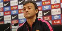 Luis Enrique concede entrevista; situa&ccedil;&atilde;o delicada no Barcelona  Foto: Alejandro Garc&iacute;a / EFE