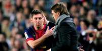 Messi e Tito Vilanova viraram amigos no Barcelona  Foto: David Ramos / Getty Images 