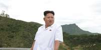 Líder norte-coreano Kim Jong Un, em foto de arquivo, em Pyongyang. 24/07/2014  Foto: KCNA / Reuters