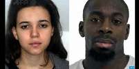 Amedy Coulibaly (izda) y Hayat Boumeddiene (dcha) sospechosos de la muerte de la agente francesa tras el ataque a Charlie Hebdo.  Foto: AFP