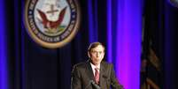 O ex-diretor da CIA David Petraeus discursa em universidade em Los Angeles, Estados Unidos, em março de 2013  Foto: Alex Gallardo / Reuters