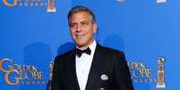 Ator George Clooney, que ganhou o Globo de Ouro. 11/1/2015  Foto: Mike Blake / Reuters
