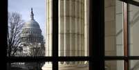 Vista geral do Capitólio a partir da Sala Russell, do Senado, em Washington, em fevereiro. 25/02/2013  Foto: Jonathan Ernst / Reuters