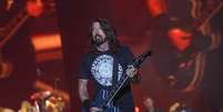 <p>Dave Grohl durante a turnê do Foo Fighters pela América do Sul</p>  Foto: Natalia Espina/TERRA
