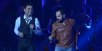 <p>Zezé di Camargo e Luciano se apresentaram no Citibank Hall, em São Paulo, na noite dessa sexta-feira (16). O show foi registrado para um novo DVD da dupla.</p>  Foto: Francisco Cepeda / AgNews