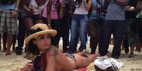 <p>A produtora e jornalista Ana Paula Nogueira defende a elei&ccedil;&atilde;o das musas como uma forma de inspirar outras mulheres</p>  Foto: BBC News Brasil