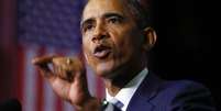 O presidente dos Estados Unidos, Barack Obama, participa de um evento na faculdade de Pellissippi, em Knoxville, no Tennessee, no in&iacute;cio de janeiro. 09/01/2015  Foto: Kevin Lamarque / Reuters