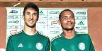Ryder e Alan Patrick s&atilde;o apresentados no Palmeiras  Foto: Fernando Dantas  / Gazeta Press