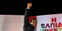 Alexis Tsipras, do partido de esquerda radical Syriza  Foto: Reuters