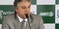 <p>Presidente do Palmeiras, Paulo Nobre perde um diretor</p>  Foto: Marcelo D'Sants / FramePhoto