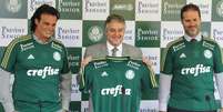 <p>Palmeiras tem novo patrocinador na camisa</p>  Foto: Marcelo D'Sants / FramePhoto