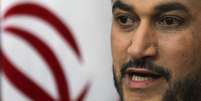 <p>O vice-chanceler iraniano, Hossein Amir Abdollahian, concede entrevista coletiva na embaixada do Ir&atilde; no Cairo, Egito, em 9 de junho</p>  Foto: Mohamed Abd El Ghany / Reuters