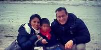 <p>Cristina Akintui, de 25 anos, viajava com o marido, o italiano Marco Magnani, de 39 anos, e o filho, Gabriel, de 5 anos, que também morreram em consequência do acidente</p>  Foto: ANSA Brasil