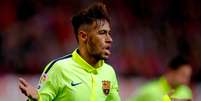 Neymar marcou dois gols logo no primeiro tempo  Foto: Gonzalo Arroyo Moreno / Getty Images 