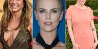 <p>Jennifer Aniston, Charlize Theron e Taryn Manning já se transformaram para viver personagens "sofredoras"</p>  Foto: Getty Images 