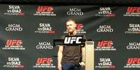 <p>Conor McGregor enfrentar&aacute; o brasileiro no UFC 189, em Las Vegas</p>  Foto: Guilheme Dorini / Terra
