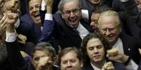 Liderando um bloco de 218 deputados, Cunha obteve um número ainda maior de votos  Foto: Ueslei Marcelino / Reuters