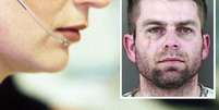 Walter Ruck, 33 anos, foi preso por ser flagrado agredindo sua esposa  Foto: Mirror / Reprodução