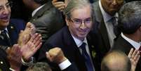 <p>Deputado Eduardo Cunha (PMDB-RJ), eleito presidente da Câmara em 2015</p>  Foto: Ueslei Marcelino / Reuters